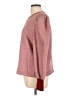 Ann Taylor LOFT Color Block Red Pullover Sweater Size L - photo 5