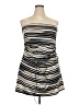 Ashley Stewart Stripes Tan Casual Dress Size 18 Plus - photo 1