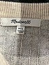 Madewell Ivory Long Sleeve Henley Size XXS - photo 7