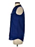 J.Crew Factory Store 100% Polyester Blue Sleeveless Blouse Size 00 - photo 5