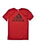Adidas 100% Polyester Red Active T-Shirt Size 14 - photo 1