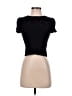Zara Black Short Sleeve Top Size S - photo 1