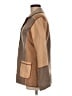 Lizsport 100% Wool Brown Wool Coat Size M - photo 5