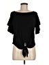 Unbranded Black Short Sleeve Top Size M (estimated) - photo 1