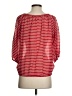 J.Crew 100% Cotton Red 3/4 Sleeve Top Size XXS - photo 2