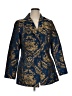 Venus 100% Polyester Paisley Blue Blazer Size 14 - photo 1
