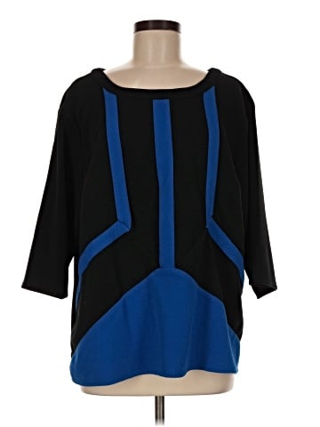 Ashley Stewart 3/4 Sleeve Top (view 1)