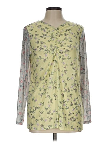 Logo Layers Long Sleeve Blouse (view 1)