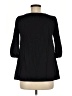 DKNY 100% Cotton Black 3/4 Sleeve Blouse Size M - photo 2