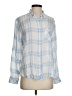 Rails Plaid Blue Long Sleeve Button-Down Shirt Size S - photo 1