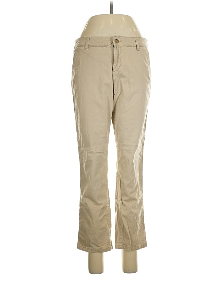 Pre-owned A.n.a. A New Approach Khaki Pant In Tan