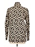 Zara Chevron-herringbone Ivory Long Sleeve Blouse Size L - photo 2