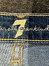 7 For All Mankind Hearts Blue Jeans Size 28 waist - photo 7