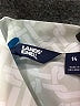 Lands' End 100% Polyester Ivory Short Sleeve Blouse Size 14 - photo 7