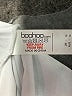 Boohoo Solid White Swimsuit Top Size 10 - photo 3