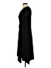 Perceptions Solid Black Cocktail Dress Size S - photo 5