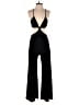 Silence and Noise 100% Polyester Solid Black Jumpsuit Size M - photo 1