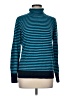 L.L.Bean Stripes Blue Turtleneck Sweater Size M-REG - photo 1