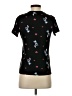 Disney Floral Black Short Sleeve T-Shirt Size S - photo 2