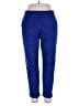Worthington Solid Blue Active Pants Size 14 - photo 1