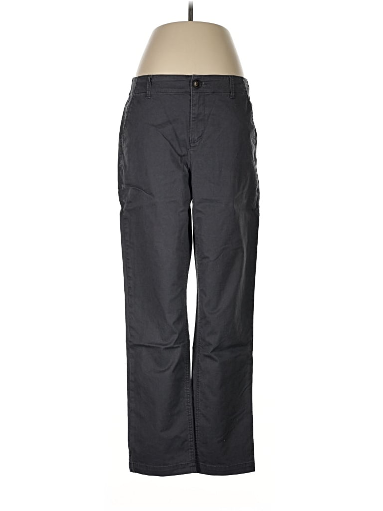 Pre-owned Ann Taylor Loft Cargo Pants In Gray