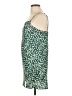 Polly 100% Polyester Print Green Casual Dress Size 10 - photo 5