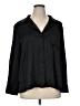 Treasure & Bond Black Long Sleeve Blouse Size XL - photo 1