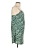 Polly 100% Polyester Print Green Casual Dress Size 10 - photo 4