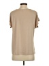 Above and Beyond Tan Short Sleeve Blouse Size S - photo 2