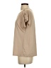 Above and Beyond Tan Short Sleeve Blouse Size S - photo 5