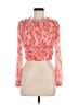 Anthropologie 100% Polyester Pink Long Sleeve Blouse Size XS - photo 1
