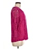 Style&Co 100% Polyester Pink 3/4 Sleeve Blouse Size M - photo 4