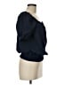MICHAEL Michael Kors 100% Polyester Blue Short Sleeve Blouse Size M - photo 4