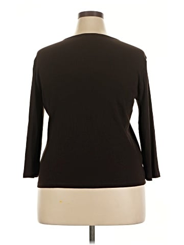 Lauren by Ralph Lauren 3/4 Sleeve Top (view 2)