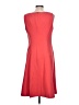 Talbots Solid Red Casual Dress Size 10 - photo 2