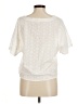 Style&Co 100% Cotton Ivory Short Sleeve Blouse Size M - photo 2