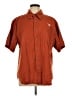 Assorted Brands 100% Cotton Orange Short Sleeve Button-Down Shirt Size L - photo 1