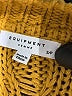 Equipment Gold Pullover Sweater Size S - photo 7