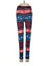 No Boundaries Print Blue Leggings Size S - photo 1
