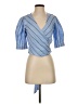 Intermix Blue 3/4 Sleeve Blouse Size P (petite) - photo 1