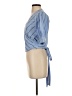 Intermix Blue 3/4 Sleeve Blouse Size P (petite) - photo 5