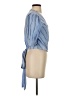Intermix Blue 3/4 Sleeve Blouse Size P (petite) - photo 4