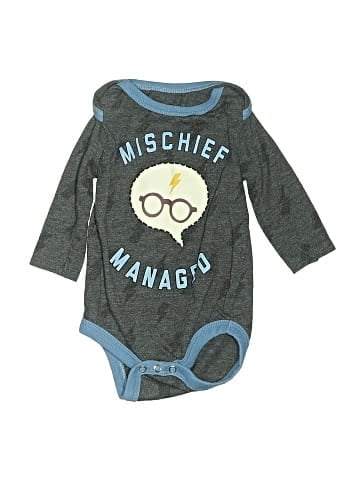 Harry Potter Long Sleeve Onesie (view 1)