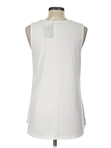 Ann Taylor Factory Sleeveless T-Shirt (view 2)