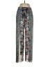 Elevenses Paisley Blue Casual Pants Size 2 - photo 1