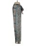 Elevenses Paisley Blue Casual Pants Size 2 - photo 4