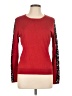 New York & Company Color Block Red Pullover Sweater Size L - photo 1