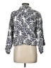 Panama Jack Blue 3/4 Sleeve Blouse Size L - photo 2