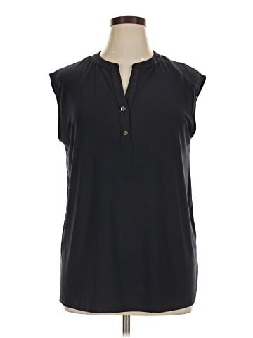 Anne Klein Sleeveless Blouse (view 1)