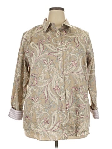 Chaps Long Sleeve Button-Down Shirt (view 1)